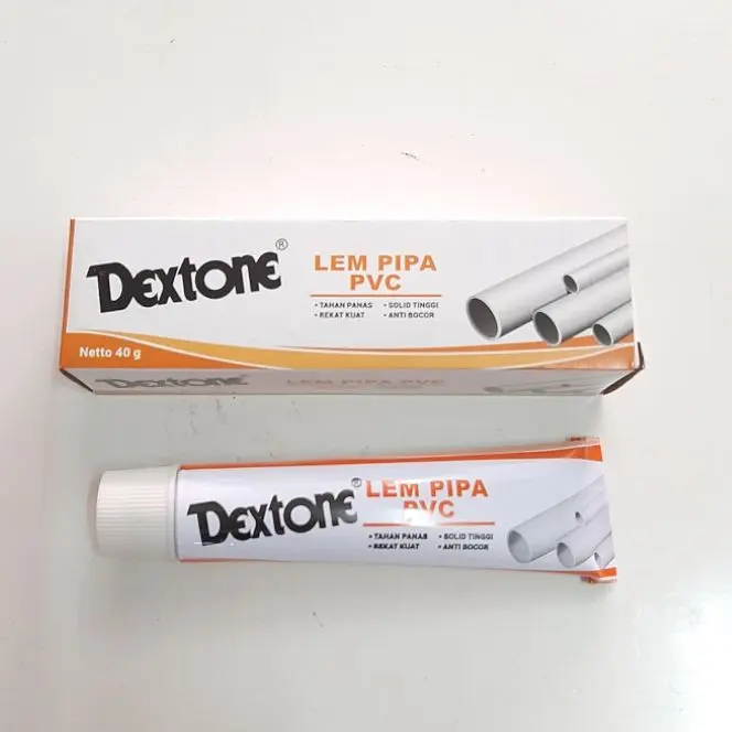 LEM PIPA PVC Dextone Tube/Odol/Lem Pipa Pvc/Lem Pralon/Lem Pvc 40gr