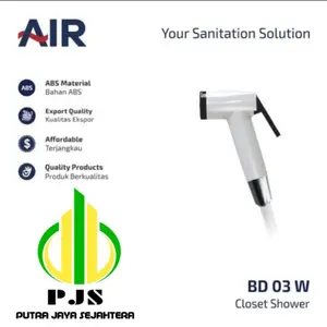 AIR Shower Kloset/Closet Shower/Toilet Bidet BD 03 W