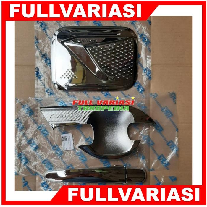 Gambar Paket 9in1 CALYA Cover handle outer mangkok cover tank Chrome dari Full Variasi Jakarta Kota Administrasi Jakarta Timur Tokopedia
