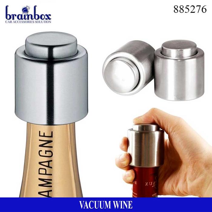 Gambar Vakum Anggur Tutup Botol Wine Vacuum Bottle Stopper Stainless Vacuum dari Brainbox Car and Home Kota Batam Tokopedia