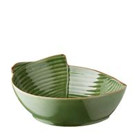Gambar Jenggala Pincuk Pasta Bowl Hijau / Mangkok Pasta 28 × 23 × 10 cm dari Jenggala Keramik Bali Kab. Badung 1 Tokopedia