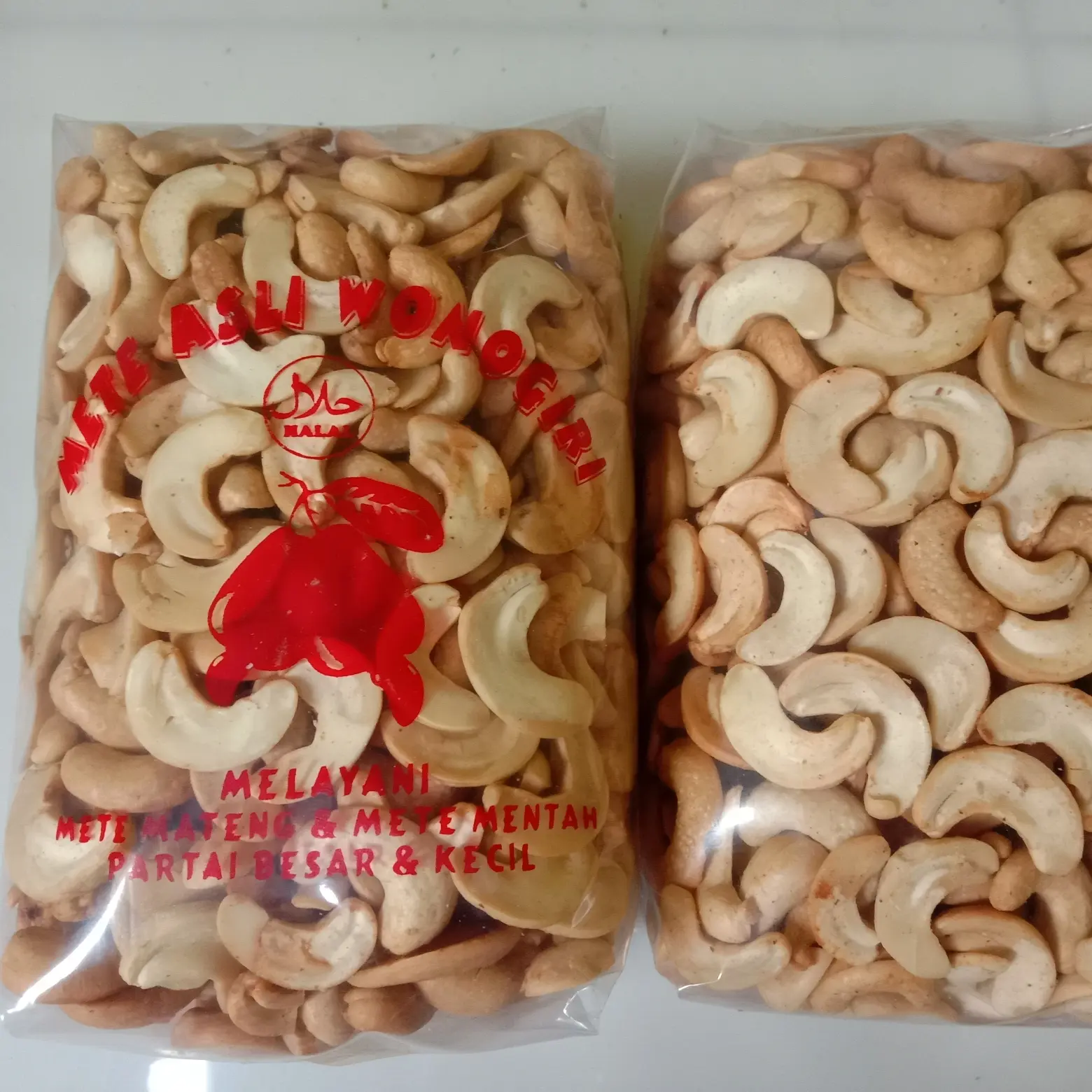 kacang mete goreng belah 2 500gr