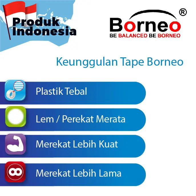Lakban Bening 2 Inch x 100 Yard Kualitas Daimaru 1