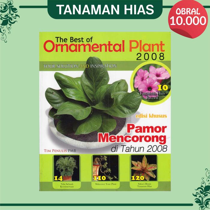 Gambar BUKU OBRAL ANEKA TANAMAN HIAS ORIGINAL |4| Rp. 10.000 - Philo eceng dari Pustaka Baru Press Kab. Bantul 5 Tokopedia