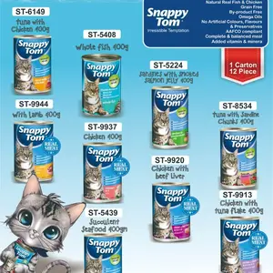 SNAPPY TOM WETFOOD CAN 400 G
