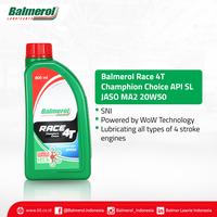 Gambar Oli Mesin Motor Race 4T Champion Choice API SL JASO MA2 20W50 Balmerol dari Balmerol Store Kab. Serang 2 Tokopedia