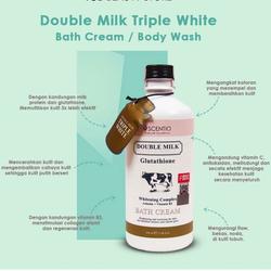 double milk triple white glutathione Dưỡng Thể Trắng Da Beauty Buffet Scentio Double Milk Triple Bright 250ml main image 1