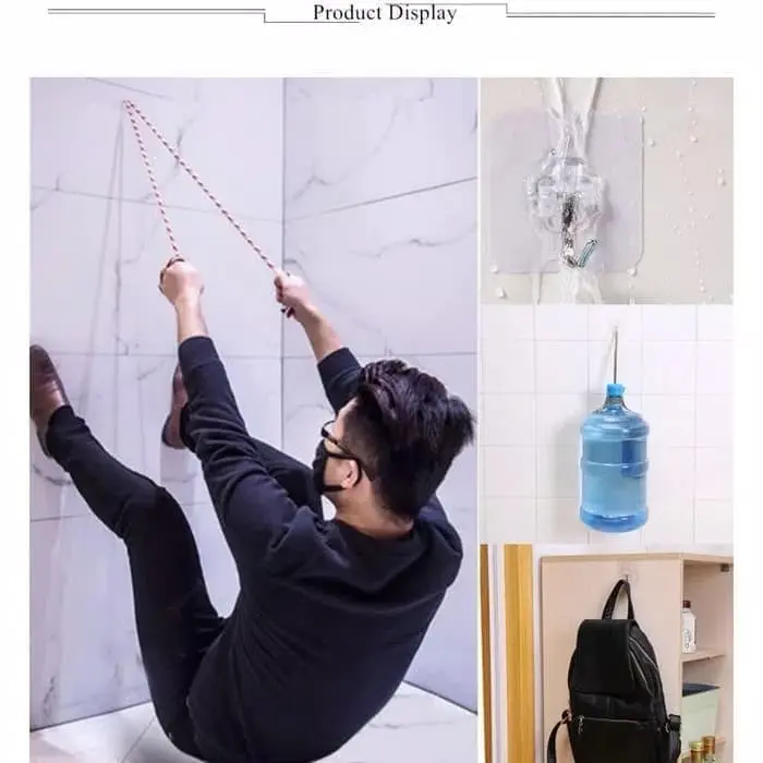 Gantungan tempel dinding barang kail HOOK super kuat tas baju celana