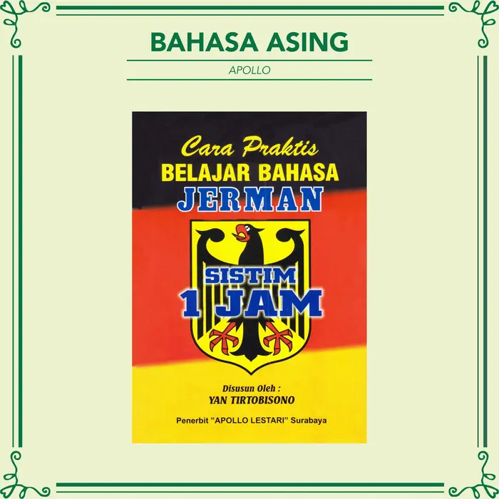 Gambar BUKU BAHASA ASING Apollo Banyak Bahasa - prancis 1 jam dari Pustaka Baru Press Kab. Bantul 4 Tokopedia