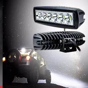 Lampu Tembak Work Light Worklight Sorot 18W LED Bar Cree 18 Watt