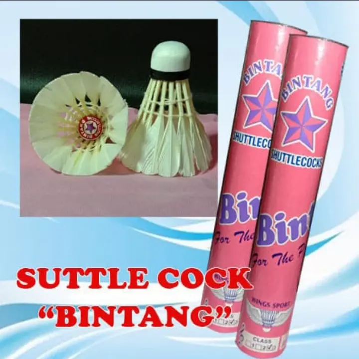 ( 1 lusin) Shuttlecock/ kok bulutangkis "BINTANG" murah