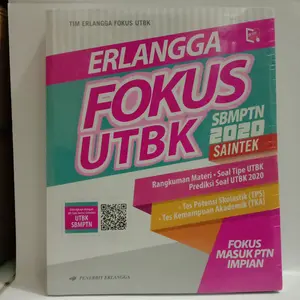 Buku ERLANGGA FOKUS UTBK SBMPTN 2020 SAINTEK