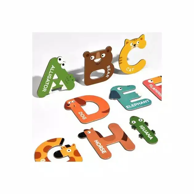 MIDEER ANIMAL ALPHABET MAGNETIC STICKERS 1