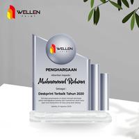 Gambar WELLEN PRINT - Cetak Plakat Thropy Ucapan Wisuda Wedding Ulang Tahun Akrilik Custom - 10x14 cm 3mm dari WELLEN PRINT OFFICIAL Kota Administrasi Jakarta Selatan 5 Tokopedia