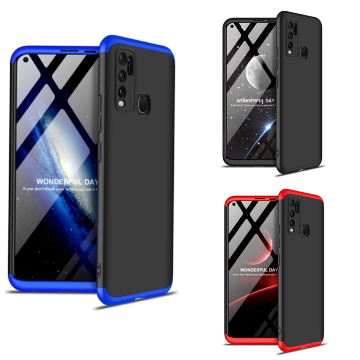 Gambar Casing Hardcase 360 Vivo Y50 Y30 Hard Back Case - HITAM LIS BIRU, Y30 dari hanamigadget Kota Administrasi Jakarta Selatan Tokopedia