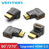 Gambar Vention Gender HDMI Adapter 90 270 Straight Vertical Male Female - Straight, isi 1pc dari Vention Authorized Store Kota Administrasi Jakarta Barat 1 Tokopedia