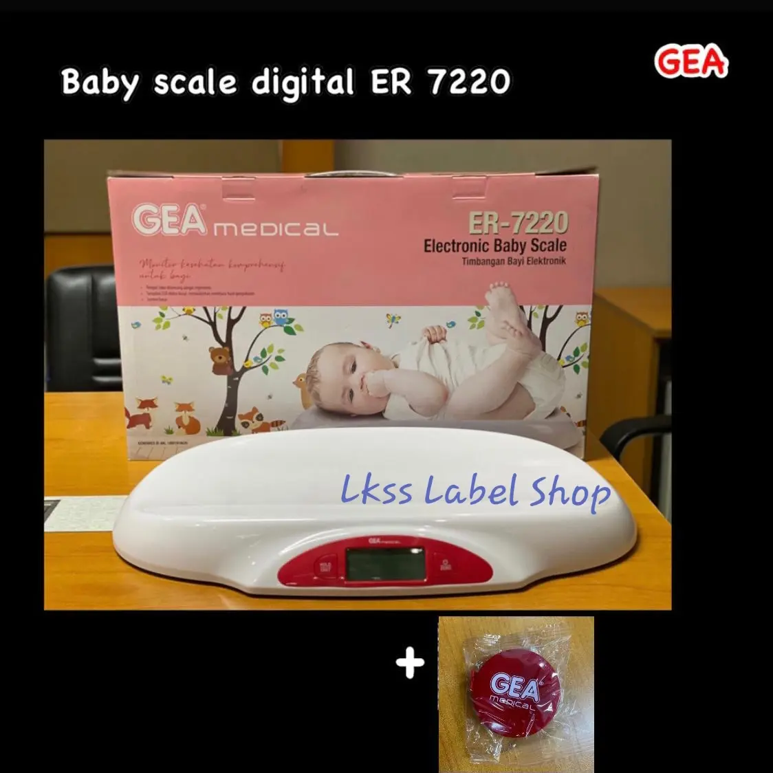 Timbangan Bayi Digital Gea ER-7220/Electronic Baby Scale GEA ER-7220