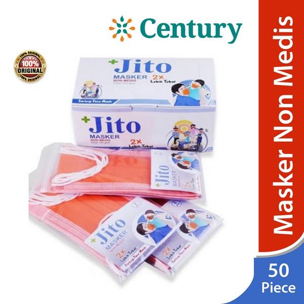 Gambar Jito Masker Proteksi isi 50 PCS / Masker / Penyaring Debu dari Apotik Century Kota Palembang Tokopedia