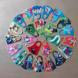 MASKER SCUBA ANAK 1 LUSIN (12 PCS) KARAKTER SUPERHERO MASKER PRINTING