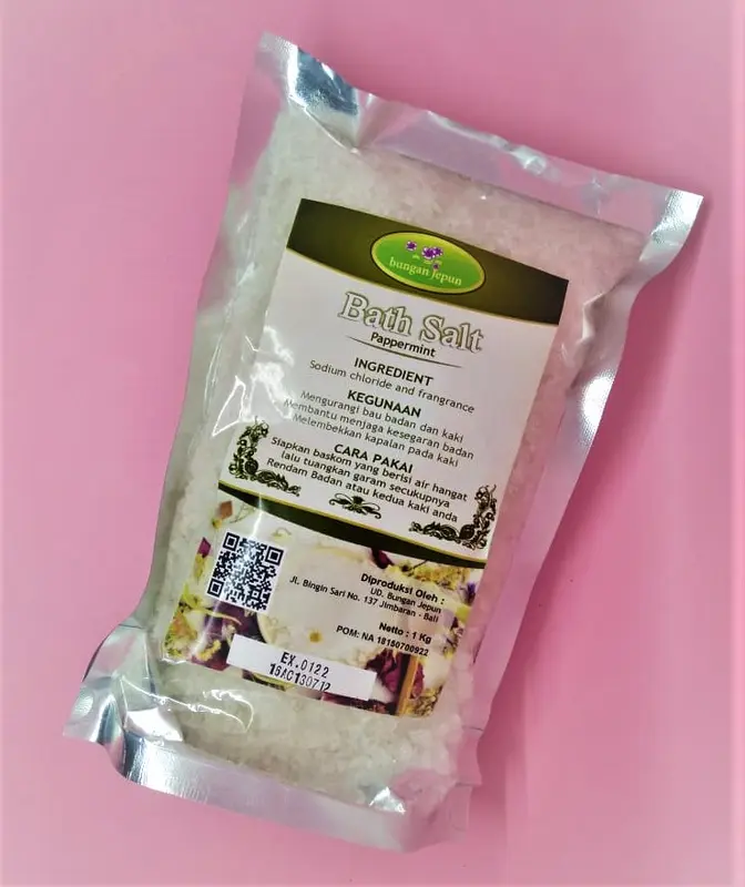 Bath Salt pepermint / Garam Mandi 1 kg - Shop | Tokopedia