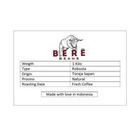 Gambar Kopi Robusta Toraja Sapan 1KG 1 KILO Giling Biji Coffee Bean Beans KG - Biji Kopi dari Pampam Shop Kab. Tangerang 2 Tokopedia