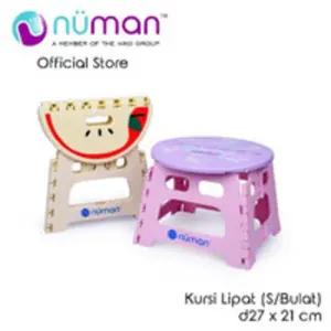 Kursi Lipat Bulat Size S NUMAN /Kursi Lipat Anak TK SD