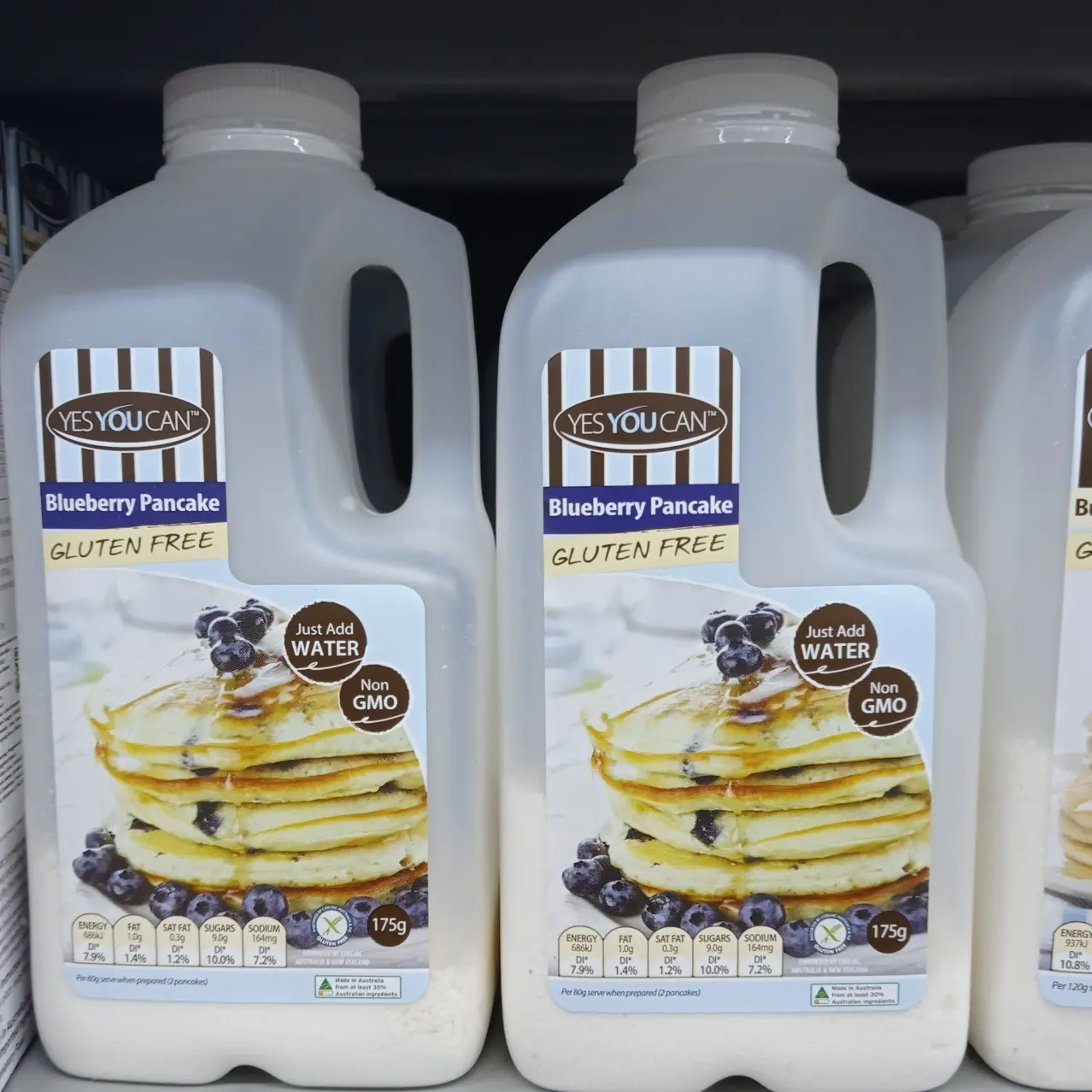 yesyoucan blueberry / chocolate chip gluten free pancake 300gr