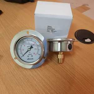 manometer 10 kg 150 psi Pressure gauge 10 bar Stainless 1/4 inch NPT