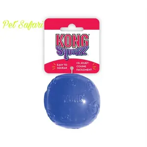 Mainan Anjing Bola Bunyi Kong Squeezz Ball Size Medium PSB2