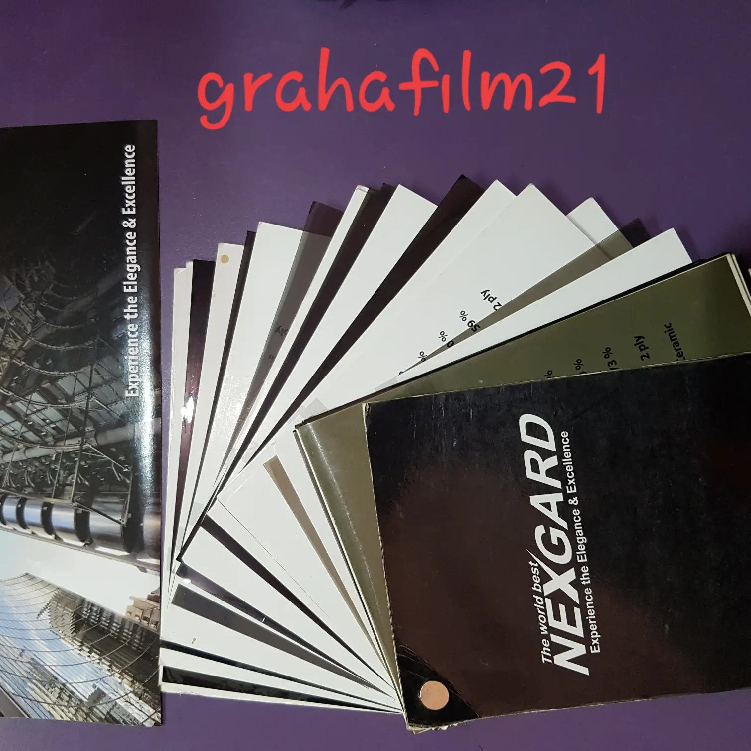 kaca film nexgard