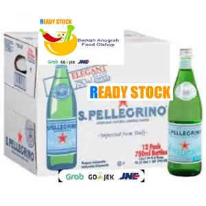 Quality Perrier Sparkling Natural Water 750 gosend grab