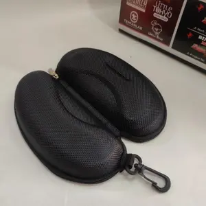 case / kotak / tempat / box kacamata impor sleting