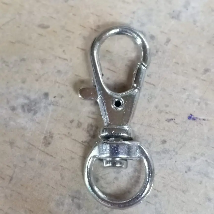 Cantelan/Pengait Tali Kait Tas Hook Besi 3cm Merk MS Stainless steel