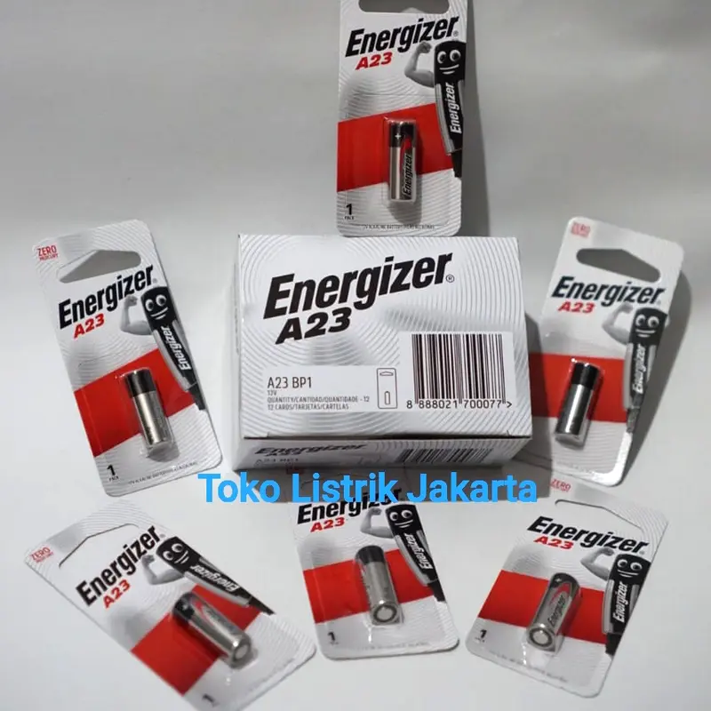 Batere Baterai Batre Door Bell Bel Remote Mainan A23 23A 12V ENERGIZER 1