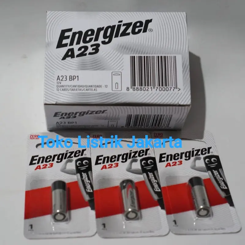 Batere Baterai Batre Door Bell Bel Remote Mainan A23 23A 12V ENERGIZER 0