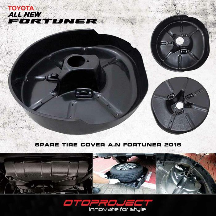 Gambar Cover Ban Serep All New Fortuner Spare Tyre Cover Otoproject dari HS VARIASI Car Accessories Kota Surakarta Tokopedia