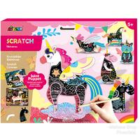 Gambar AVENIR 2in1 Scratch and Make Joint Puppet Boneka Wayang - Unicorn dari Mishana Shop Kab. Tangerang 1 Tokopedia