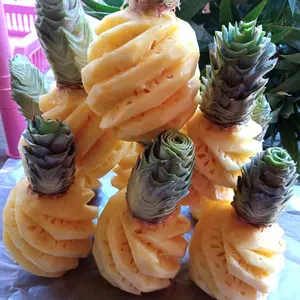 buah segar nanas madu isi 9 biji