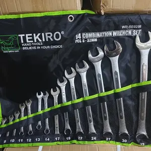 TEKIRO-Kunci Ring Pas Set (8-32MM) 14PCS /Combination Wrench Set 14pcs