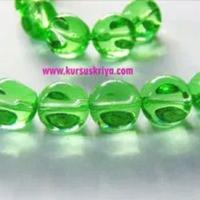 Gambar manik manik kaca hijau bulat abstrak 10 mili dari Kursuskriya Kota Administrasi Jakarta Selatan 2 Tokopedia