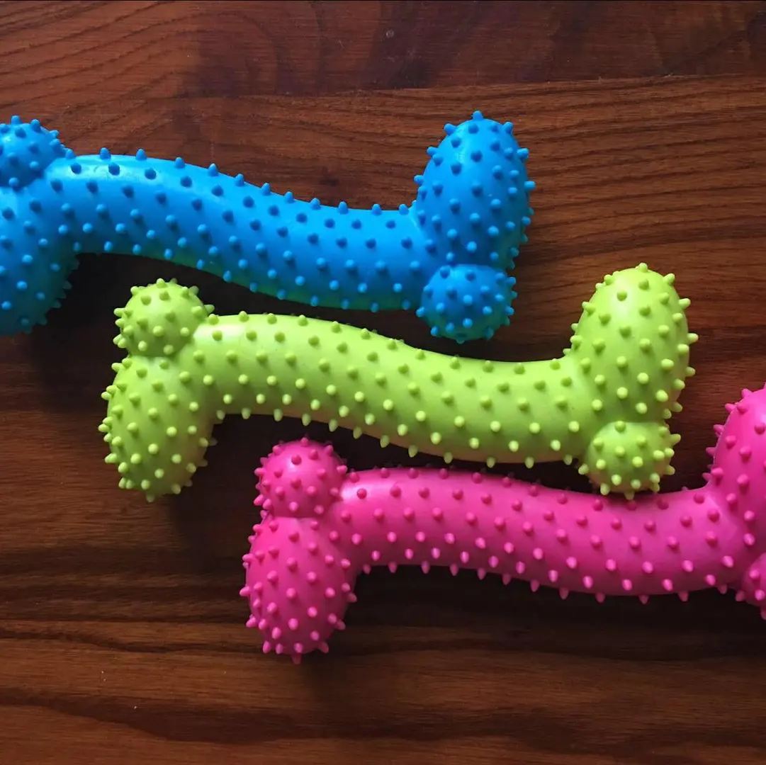 Mainan Gigit Anjing Model Tulang Tahan Gigit