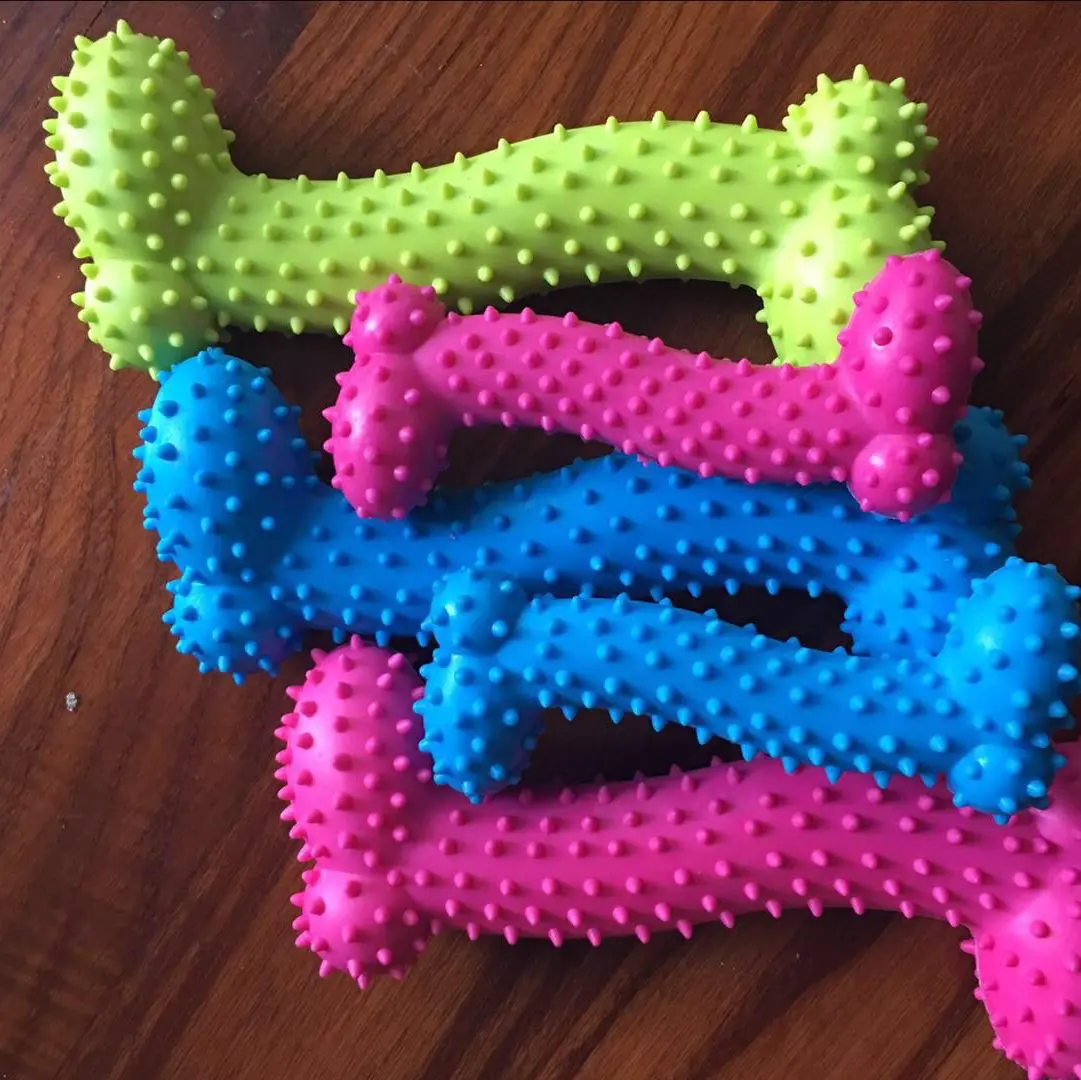 Mainan Gigit Anjing Model Tulang Tahan Gigit