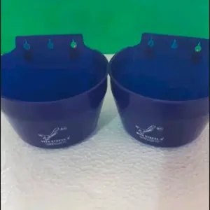 2 piece TEMPAT MAKAN KAWAT A GANTUNG CANTEL AYAM BURUNG