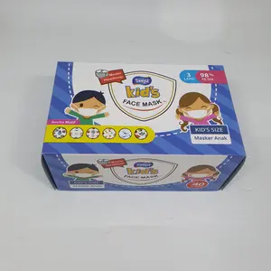 Masker ANAK SENSI 3ply Headloop (40pcs)