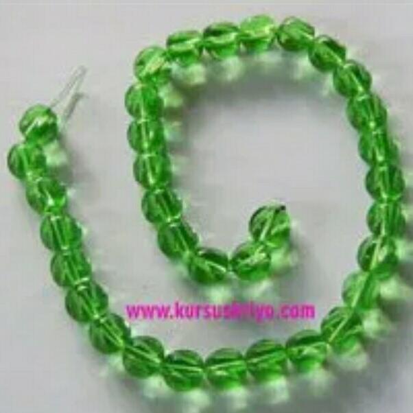 Gambar manik manik kaca hijau bulat abstrak 10 mili dari Kursuskriya Kota Administrasi Jakarta Selatan Tokopedia