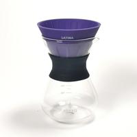 Gambar Set Coffee V60 Volcano Dripper + Decanter Carafe 400ml + 40 Coffee Filter + Kopi - Ungu dari Maharaja Coffee Kota Administrasi Jakarta Pusat 4 Tokopedia