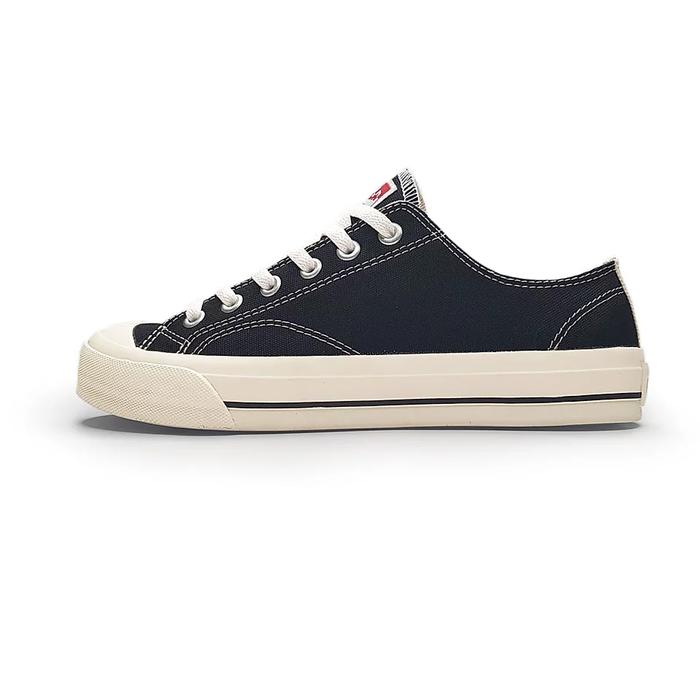 Gambar Sepatu Venetla Basic Low Black Natural dari Sepatu Lokal .Ofc Kab. Sleman Tokopedia
