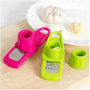 Grater Bahan Plastik Parutan Bawang Putih Onion Slicer Alat Parutan Bawang Garlic Grater