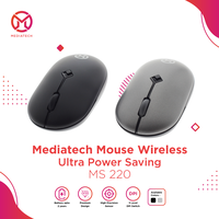 Gambar Mediatech Ultra Power Saving Mouse MS 220 - 50065 - Hitam dari Mediatech Travel Gadget Kota Administrasi Jakarta Utara 2 Tokopedia