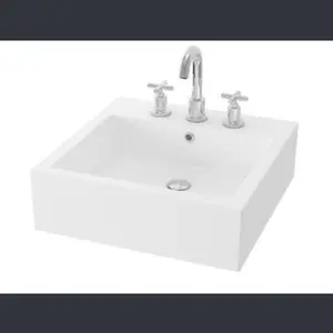 Wastafel TOTO LW 640 J Body Only Pastel Ivory / Wastafel Toto LW640J